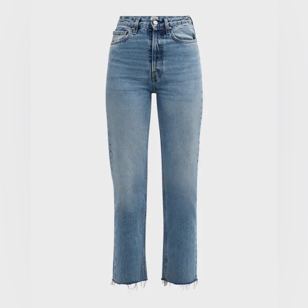 Rag & Bone Harlow Mid Rise Ankle Straight